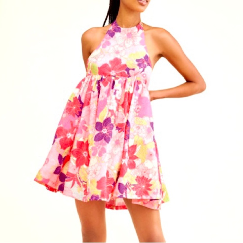 Free People Passion Flower Mini Dress